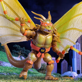 Mikey King Ghidorah - TMNT x Godzilla Action Figure with Accessories by Playmates Toys