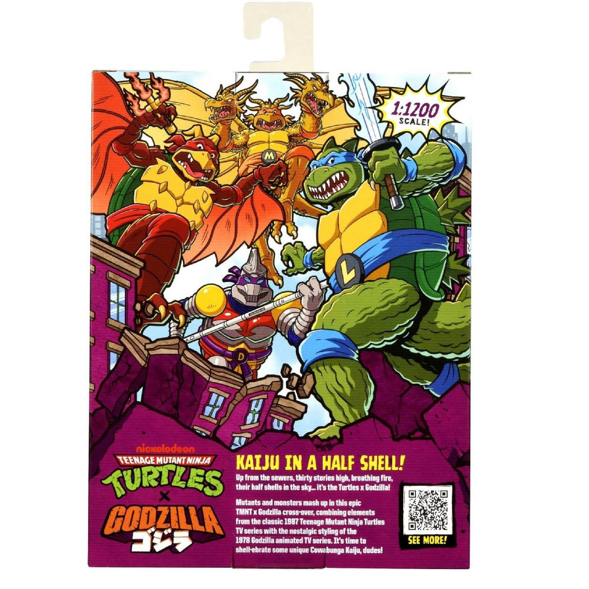Mikey King Ghidorah - TMNT x Godzilla Action Figure with Accessories by Playmates Toys