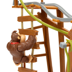 Donkey Kong Mine Cart Adventure 2.5-Inch Playset by JAKKS Pacific