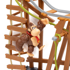 Donkey Kong Mine Cart Adventure 2.5-Inch Playset by JAKKS Pacific