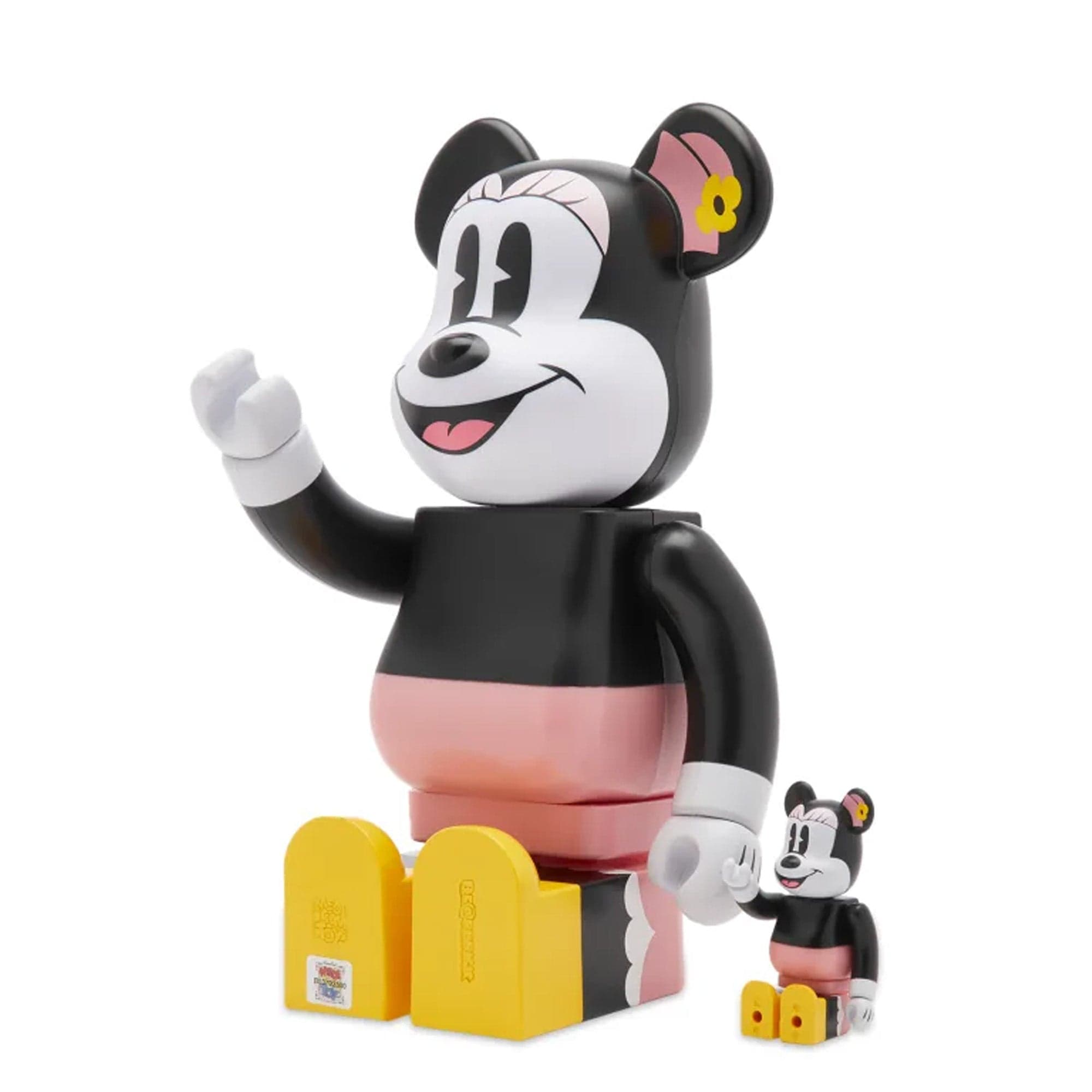 Minnie Mouse Box Lunch 400% + 100% Bearbrick Set by Medicom