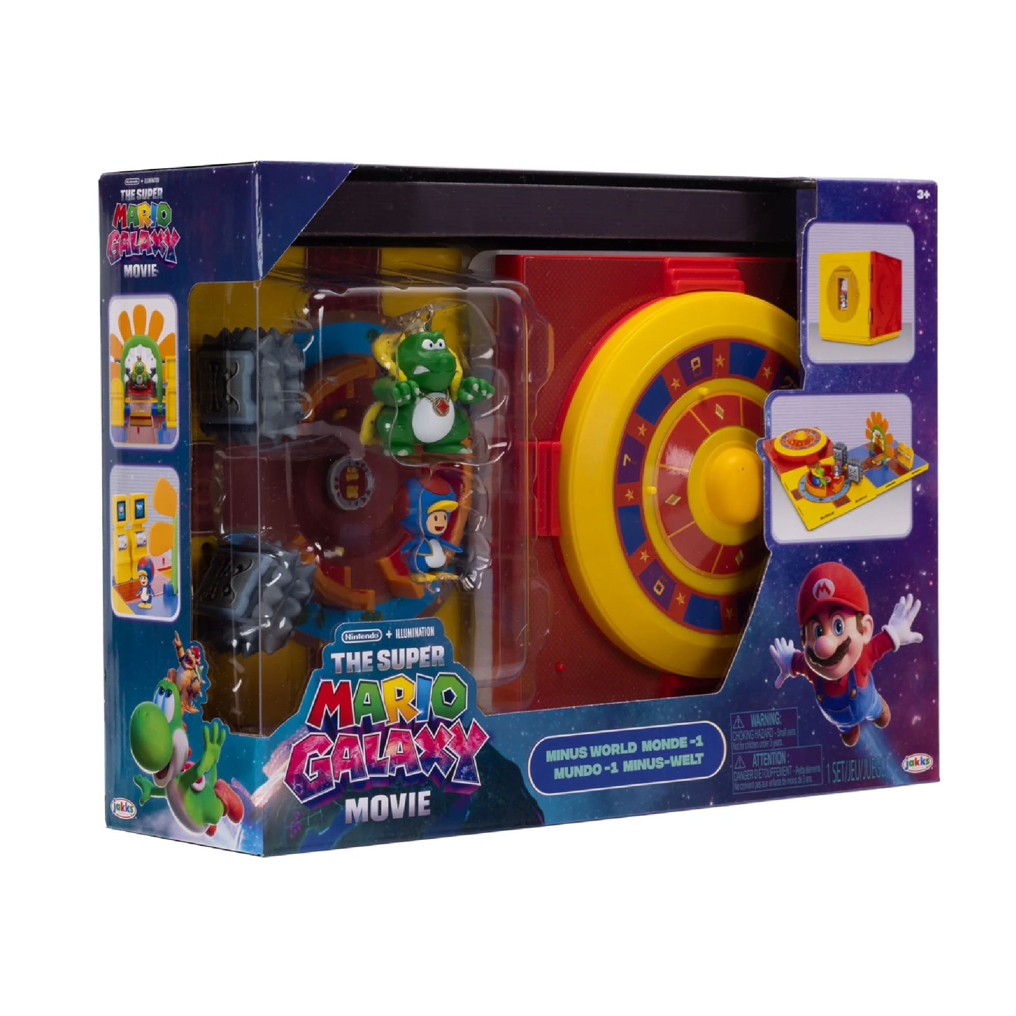 Minus World Diorama Set Featuring Wart & Penguin Toad - Super Mario Galaxy Movie by JAKKS Pacific