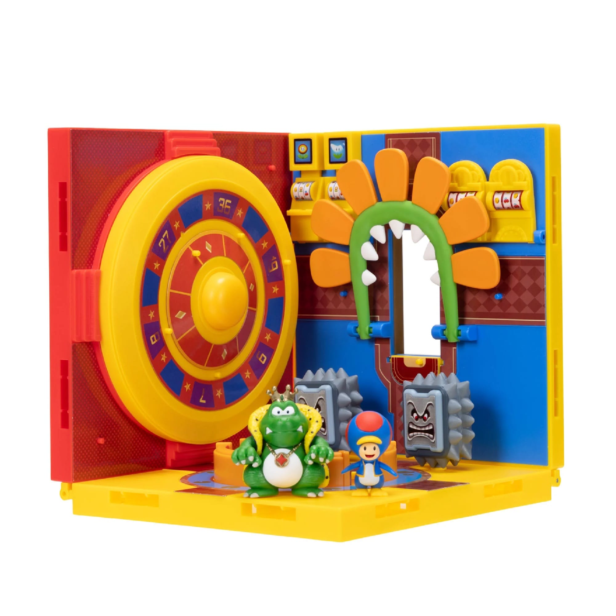 Minus World Diorama Set Featuring Wart & Penguin Toad - Super Mario Galaxy Movie by JAKKS Pacific