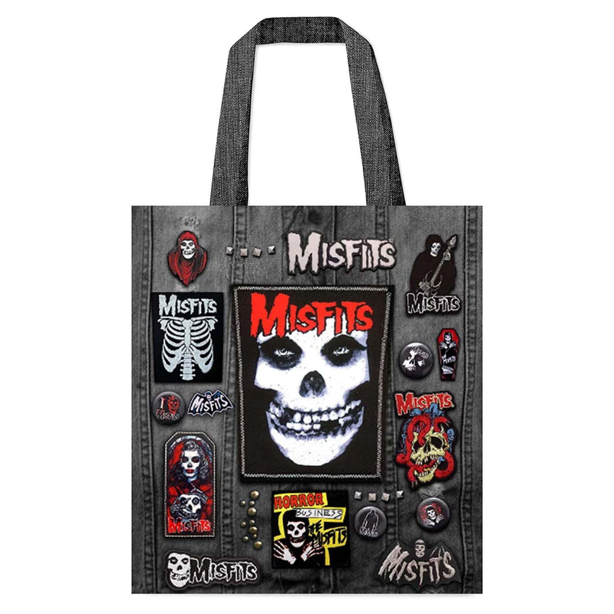 Misfits Battle Bag 16 x 16 Tote Bag by Rock Sax