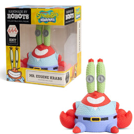 Mr. Krabs SpongeBob SquarePants Vinyl Figure #444 Handmade By Robots