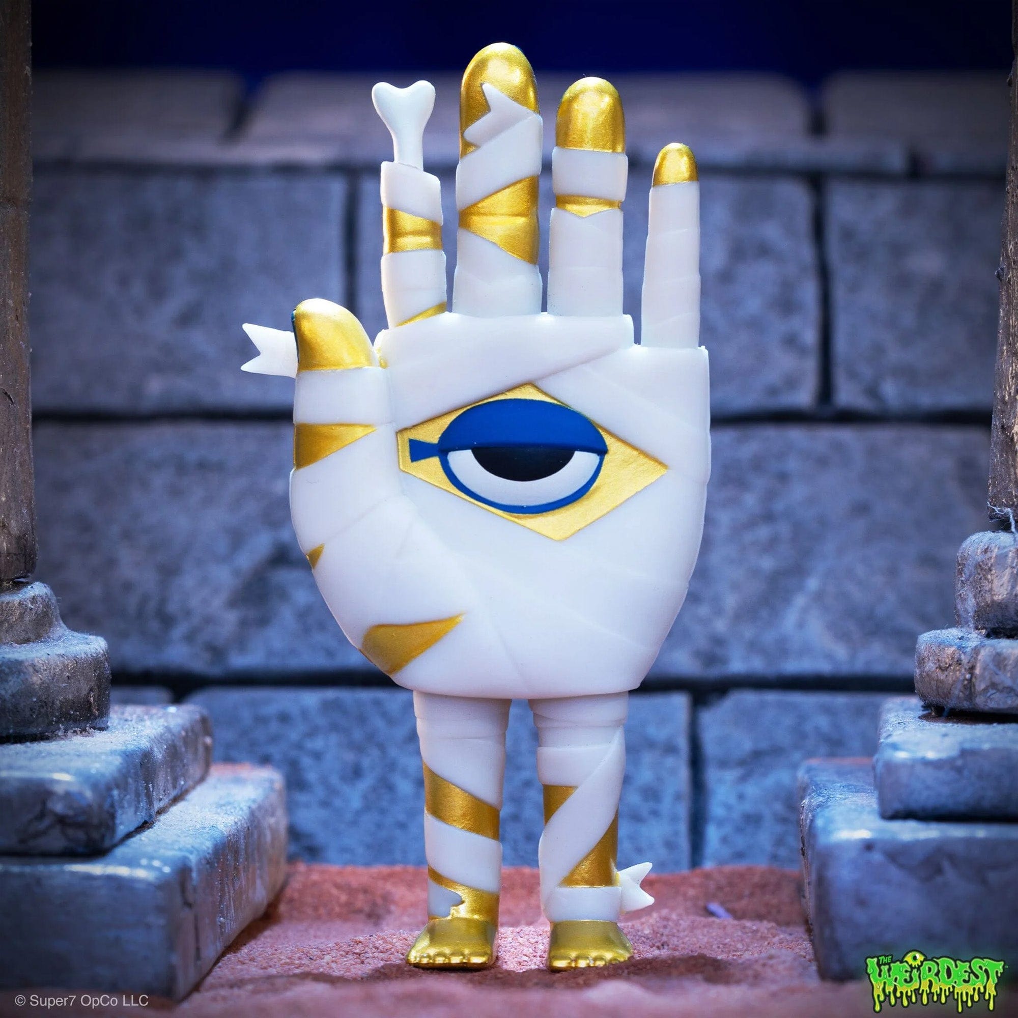 Mummy's Hand (Infernal Curse) The Weirdest Reaction Figure by Super7