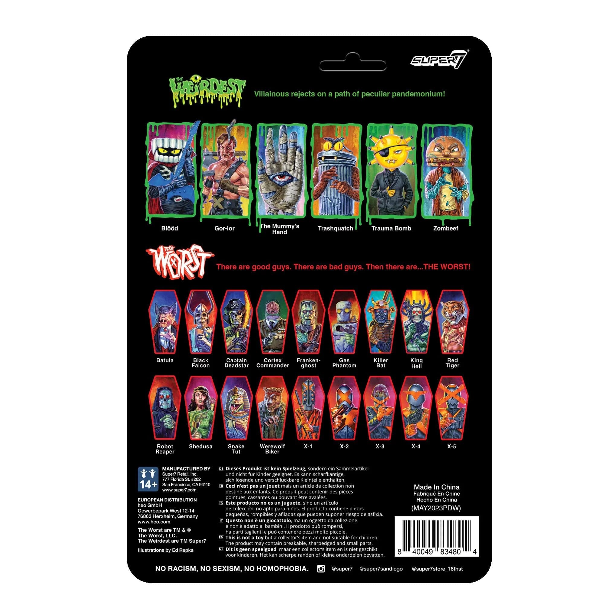 Mummy's Hand (Infernal Curse) The Weirdest Reaction Figure by Super7