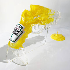Mustard Blaster Resin Art Sculpture by Sket-One x Tomenosuke