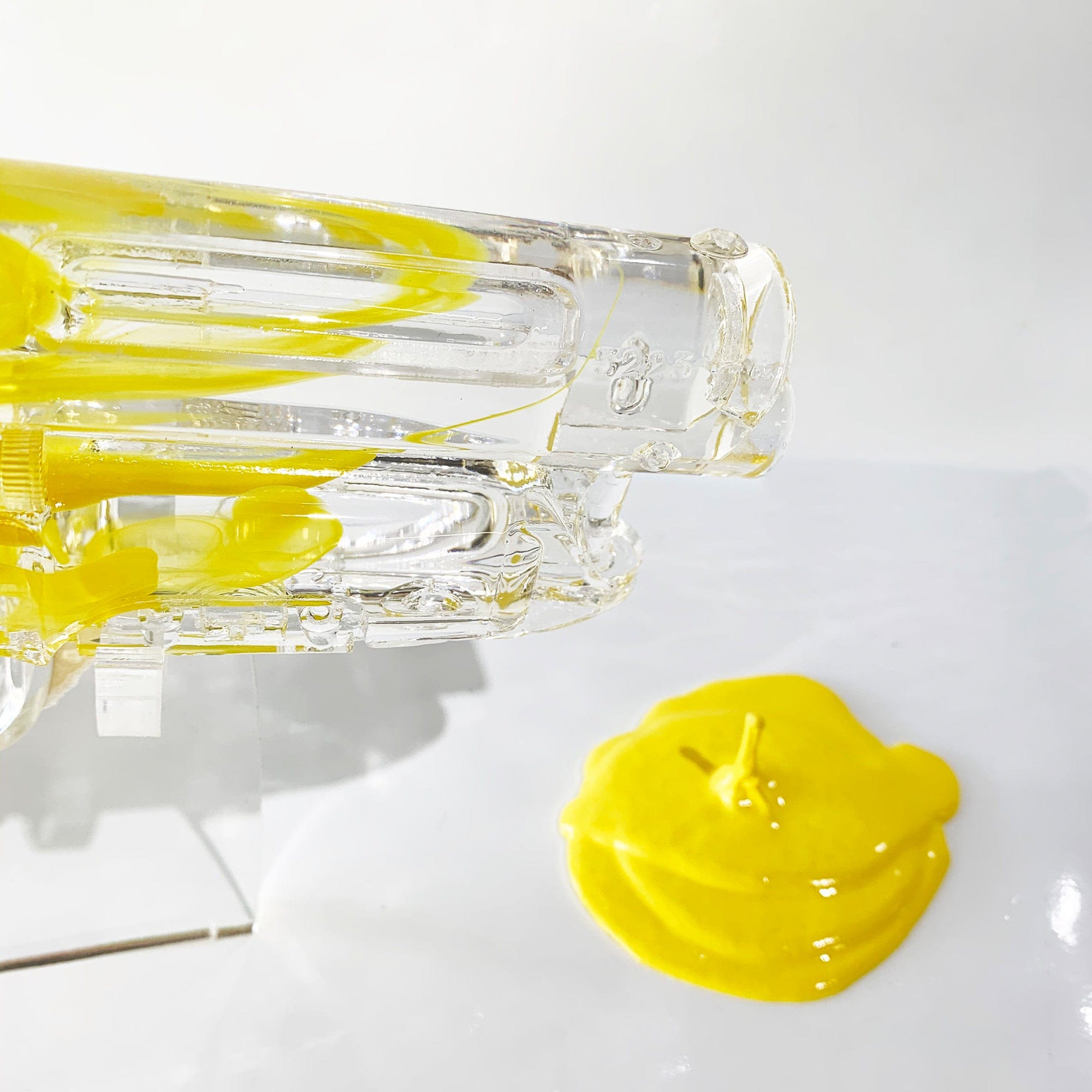 Mustard Blaster Resin Art Sculpture by Sket-One x Tomenosuke