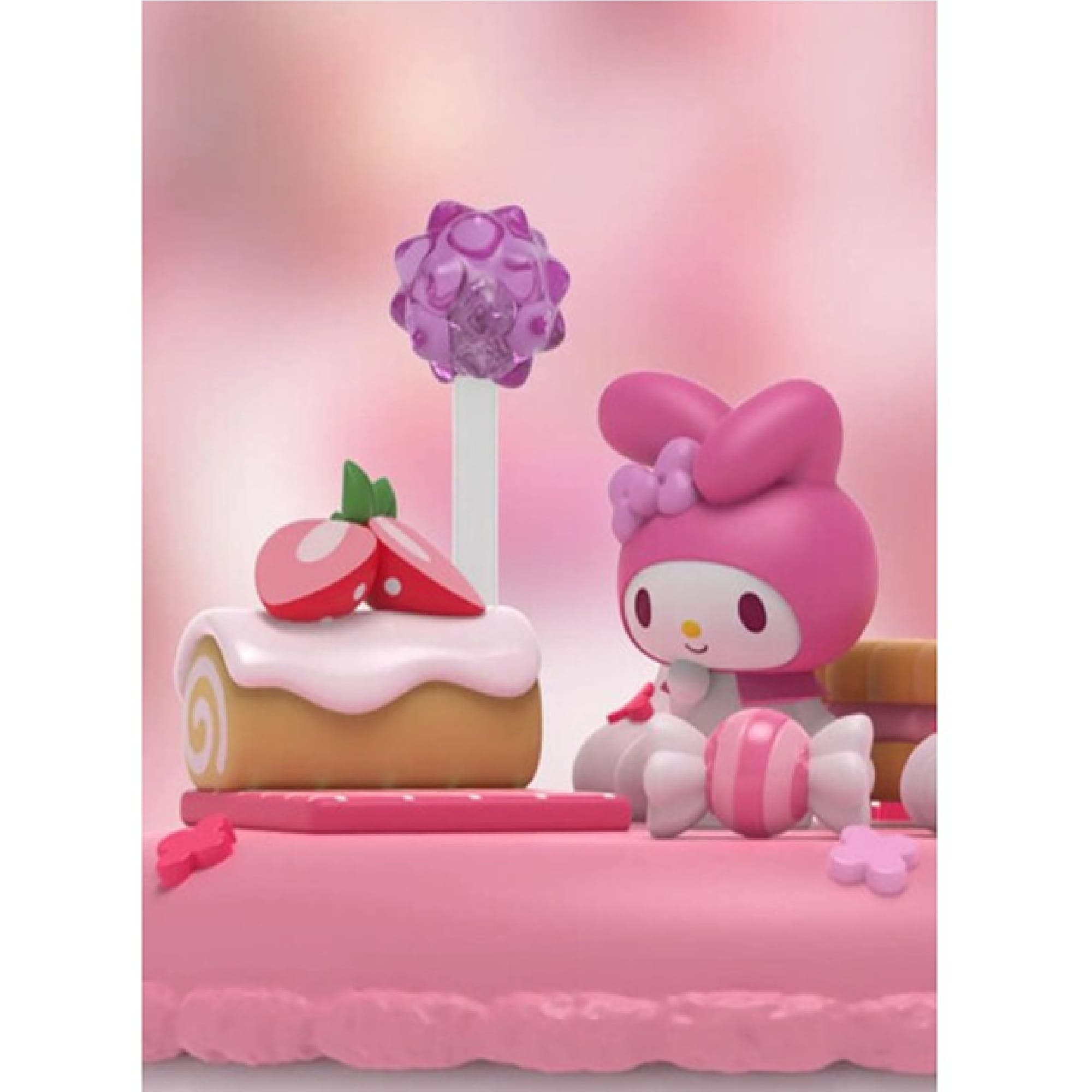 Kandyland Sanrio My Melody Diorama Vinyl Collectible Figure Mighty Jaxx