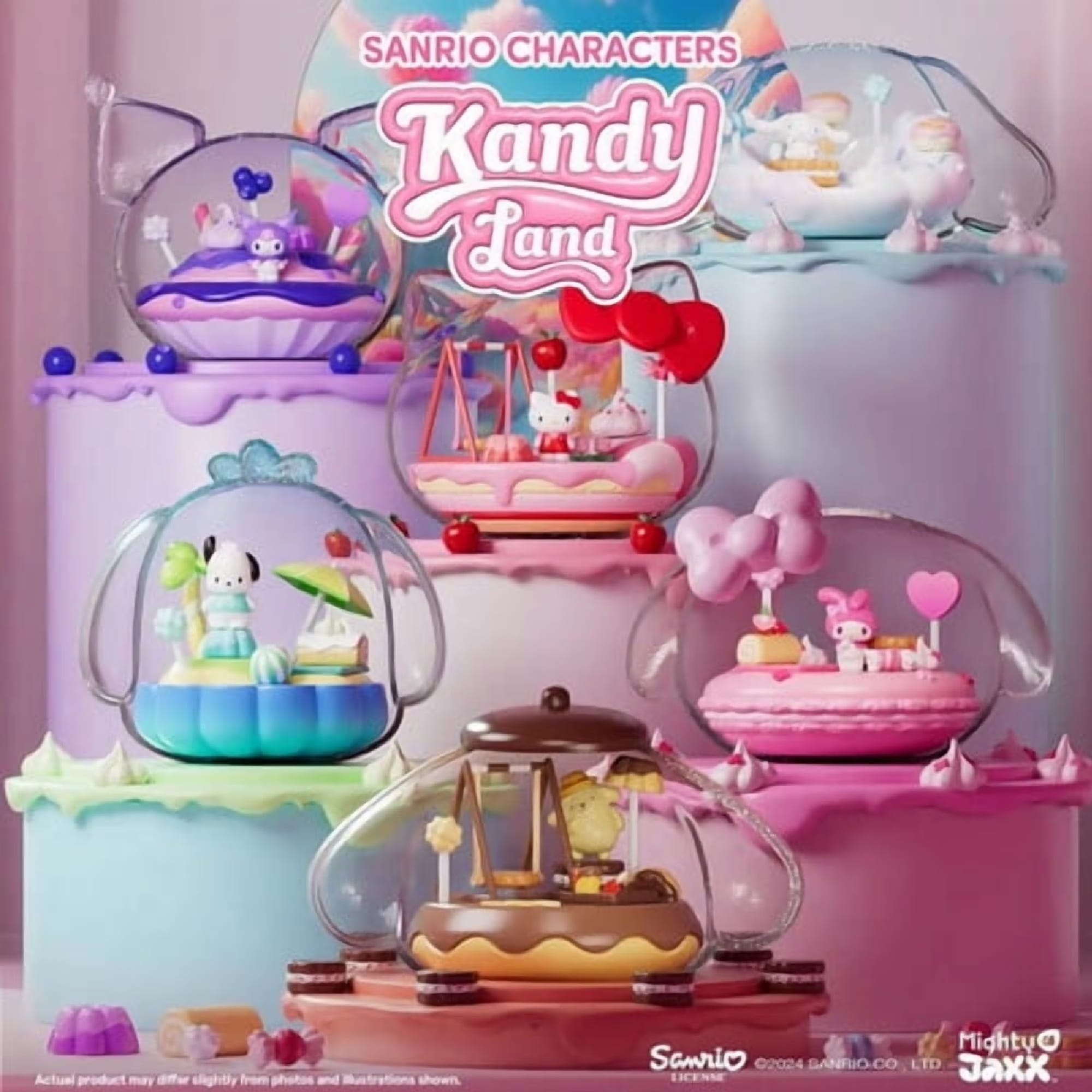 Kandyland Sanrio My Melody Diorama Vinyl Collectible Figure Mighty Jaxx