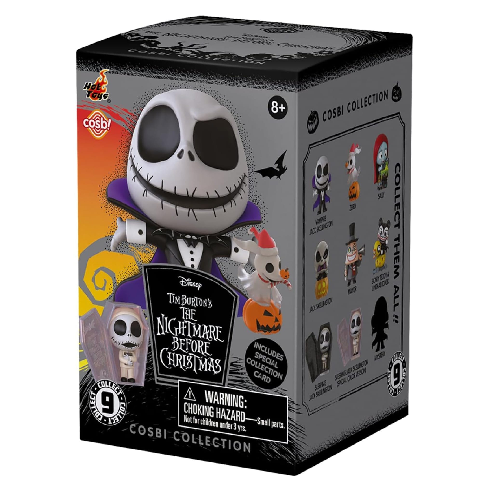 Disney's Nightmare Before Christmas Cosbi Bobble-Head Single Blind Box by Yume
