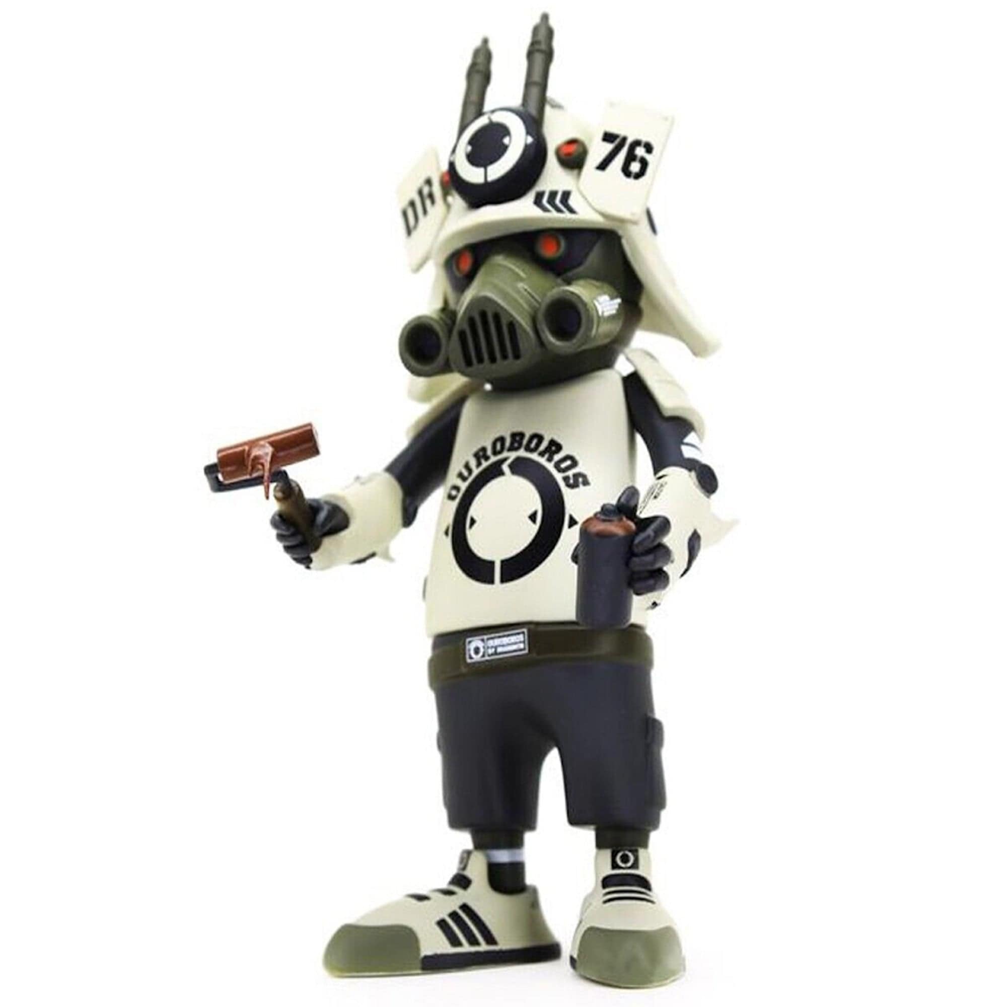 OG White DR76 Ouroboros Vinyl Figure by Dragon76 x Martian Toys