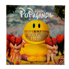 Orange Mad Happy Monk Grin Black Light Magic by Ron English x Mindstyle