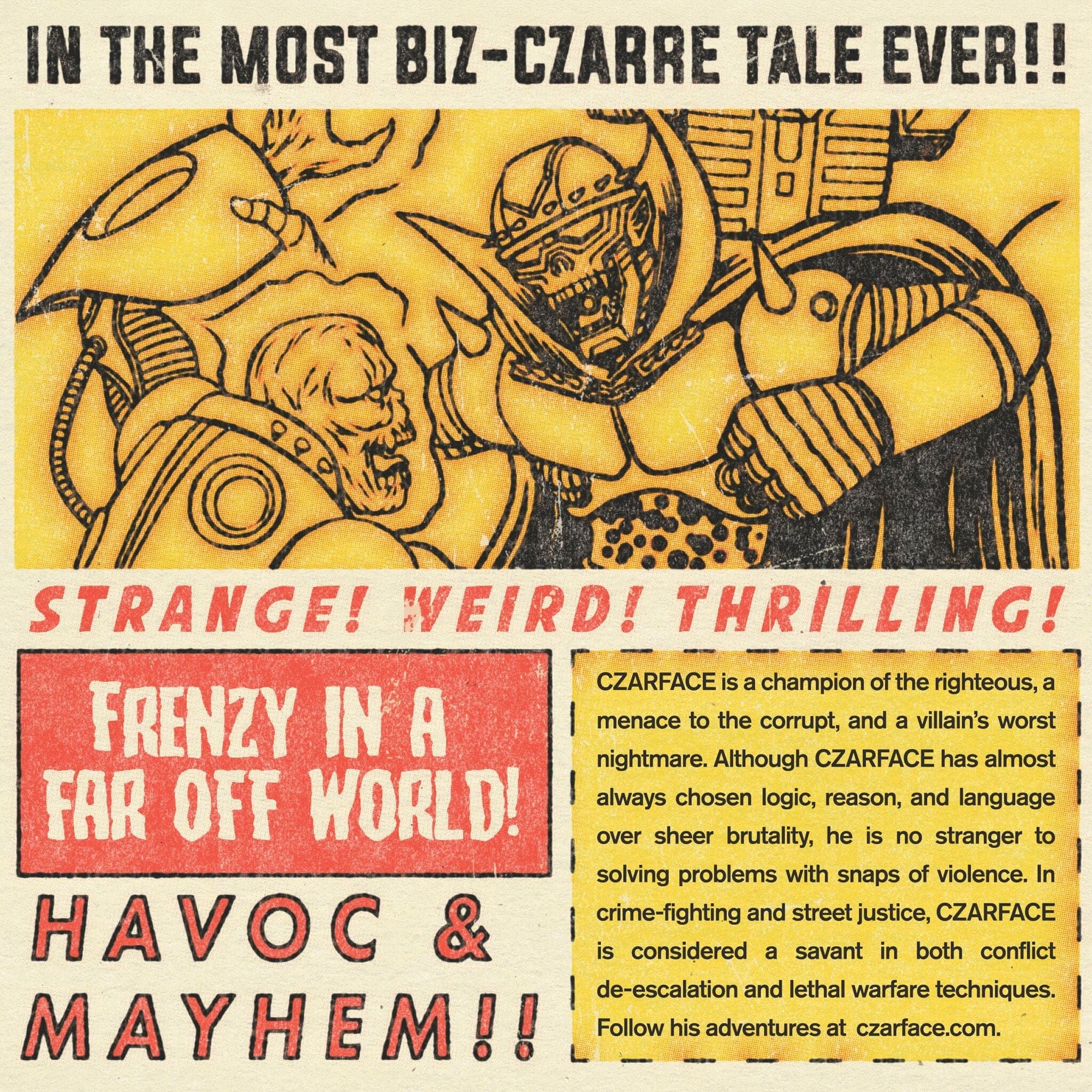 Czarface (Orang & Black) 3.75