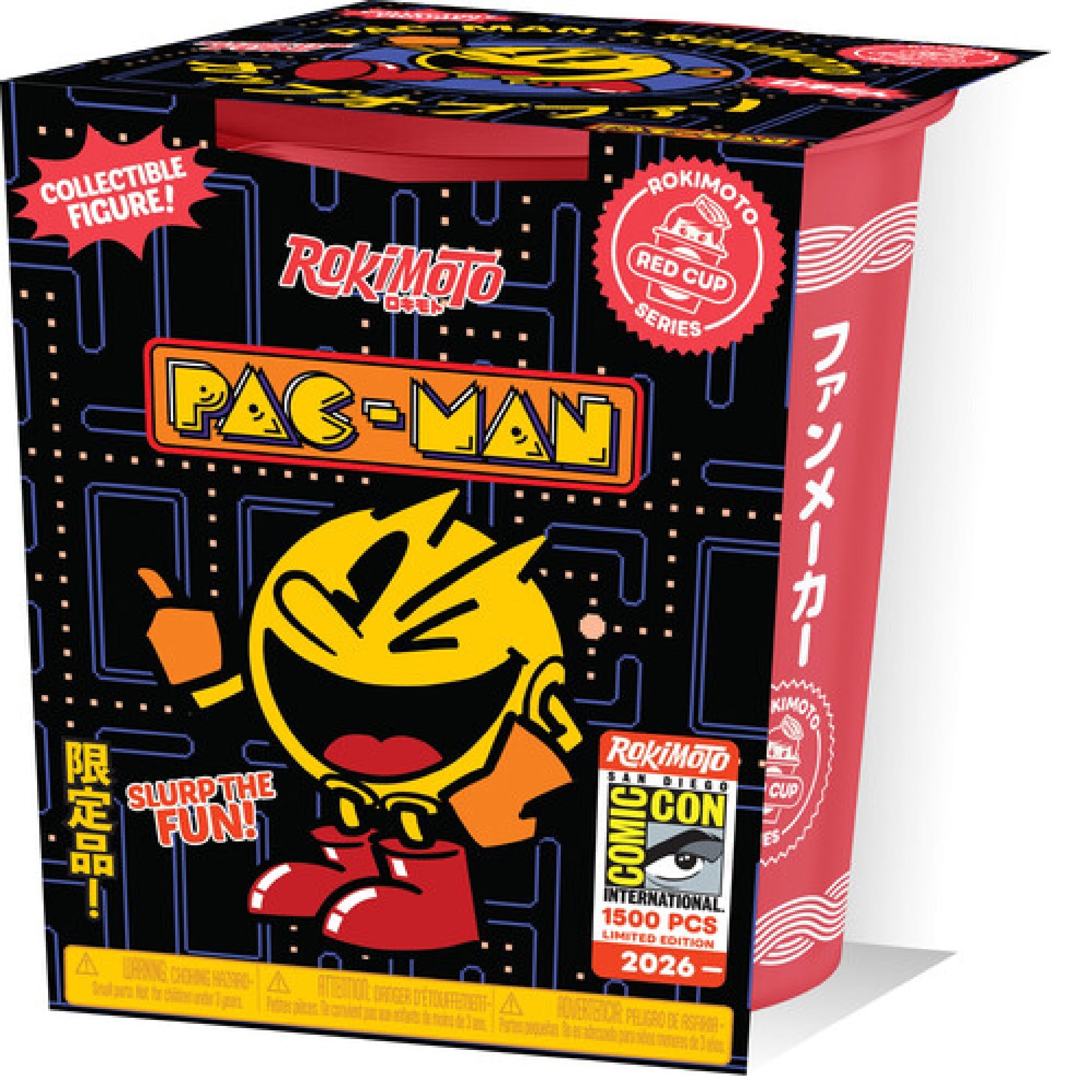 Pac-Man with Cherries - Rokimoto Cup of Fun SDCC 2026 Exclusive Figure (Styles May Vary)
