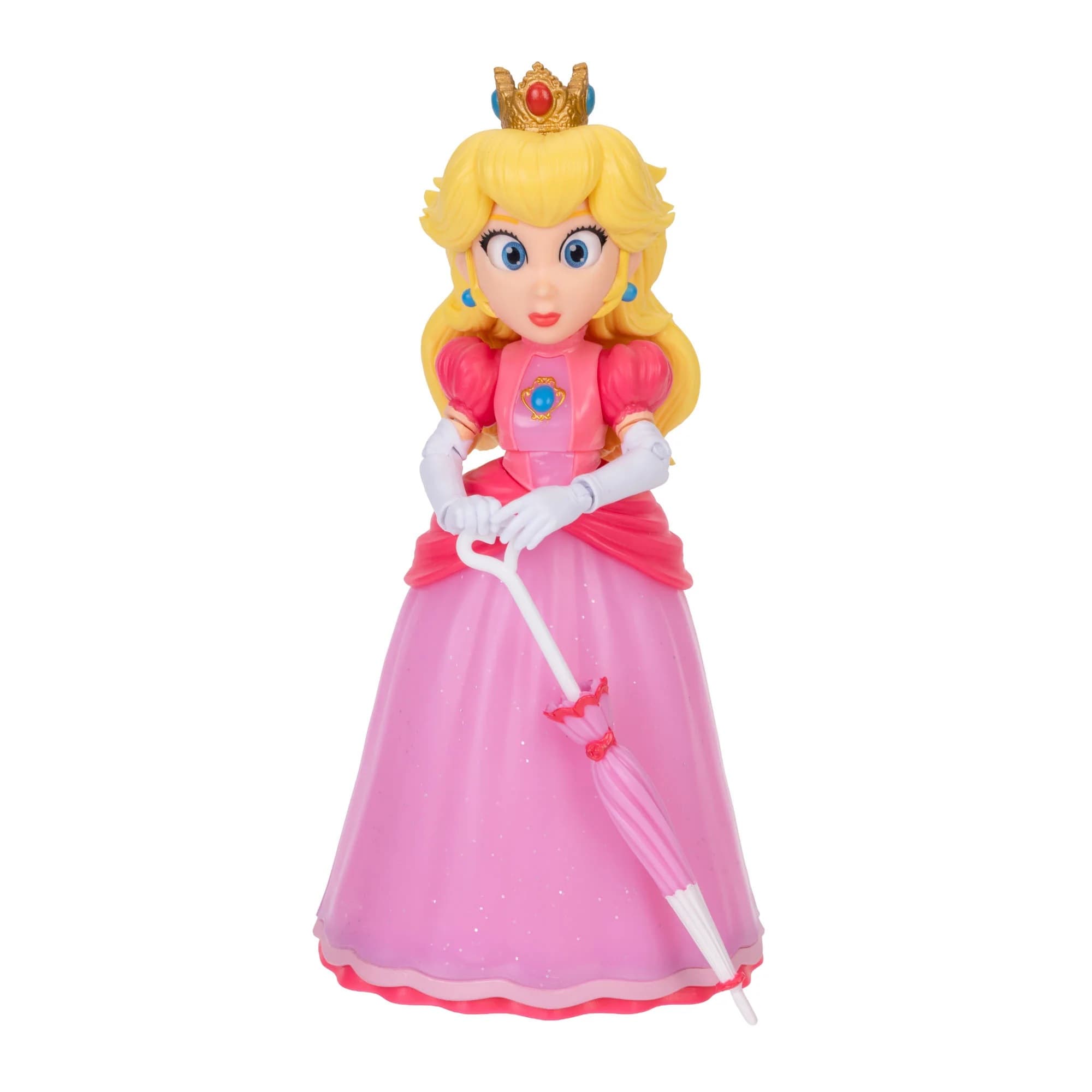 Princess Peach 5-Inch Action Figure - Super Mario Galaxy Movie by JAKKS Pacific