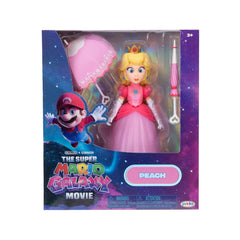 Princess Peach 5-Inch Action Figure - Super Mario Galaxy Movie by JAKKS Pacific