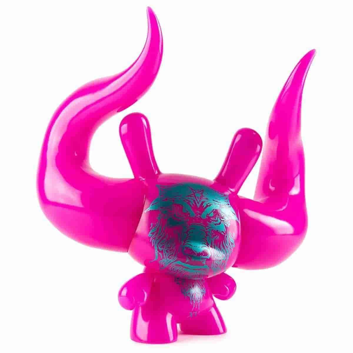 Pink Devil Dunny by Kidrobot Limited to 150 pcs Worldwide - Godmachine x IamRetro Exclusive