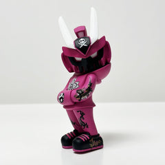 人形 pinkmakochan Medicom Chico Chan 400% Bearbrick Figure pink