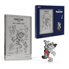 Disney Pinnochio Silver Collectible Set Ltd Edition 1000 pcs Worldwide by Agoro