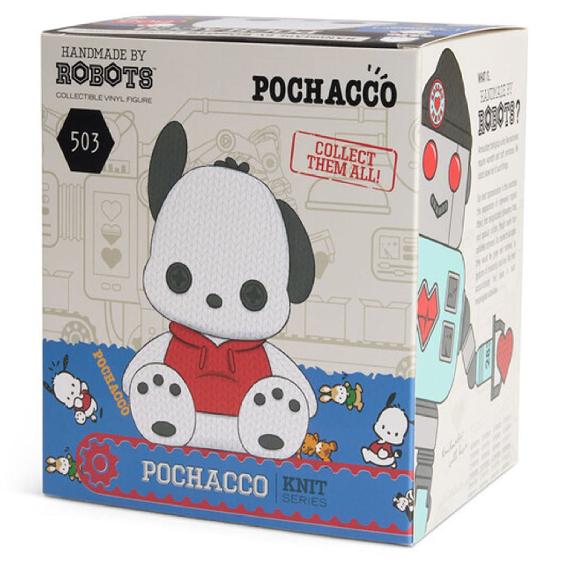 Hello Kitty and Friends Pochacco #503 Vinyl Figure Handmade by Robots