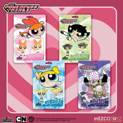 The Powerpuff Girls 5 Points Deluxe Action Figure Set of 4 by Mezco Toyz