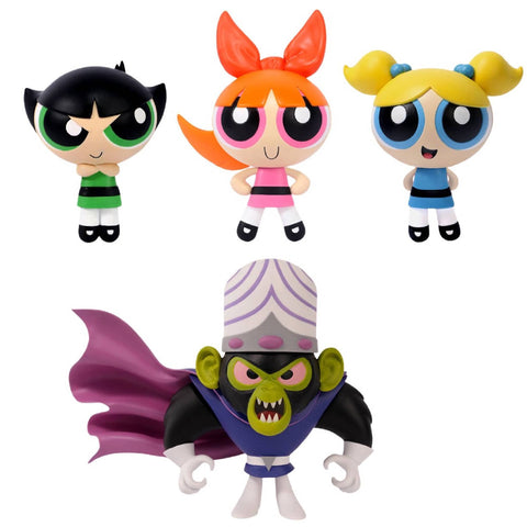 The Powerpuff Girls 5 Points Deluxe Action Figure Set of 4 by Mezco Toyz