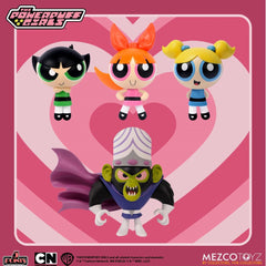 The Powerpuff Girls 5 Points Deluxe Action Figure Set of 4 by Mezco Toyz