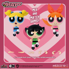 The Powerpuff Girls 5 Points Deluxe Action Figure Set of 4 by Mezco Toyz