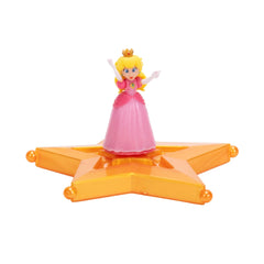 Princess Peach 1.5 inch Mini Star Figure Super Mario Galaxy Movie Jakks Pacific