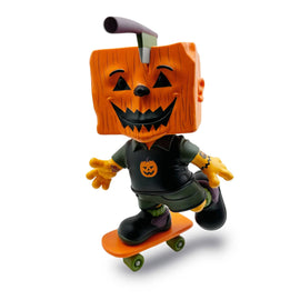 Pumpkin Blockhead 9" Vinyl Figure by Bob-Dob x Martian Toys