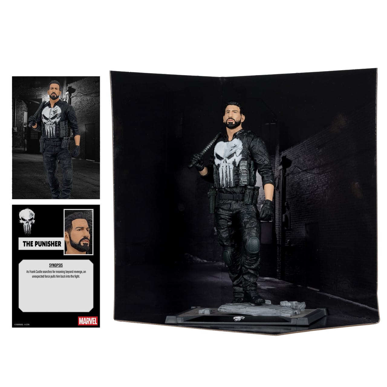The Punisher (Marvel Studios: Spider-Man Brand New Day) 1:10 Scale Collectible Figure by McFarlane Toys