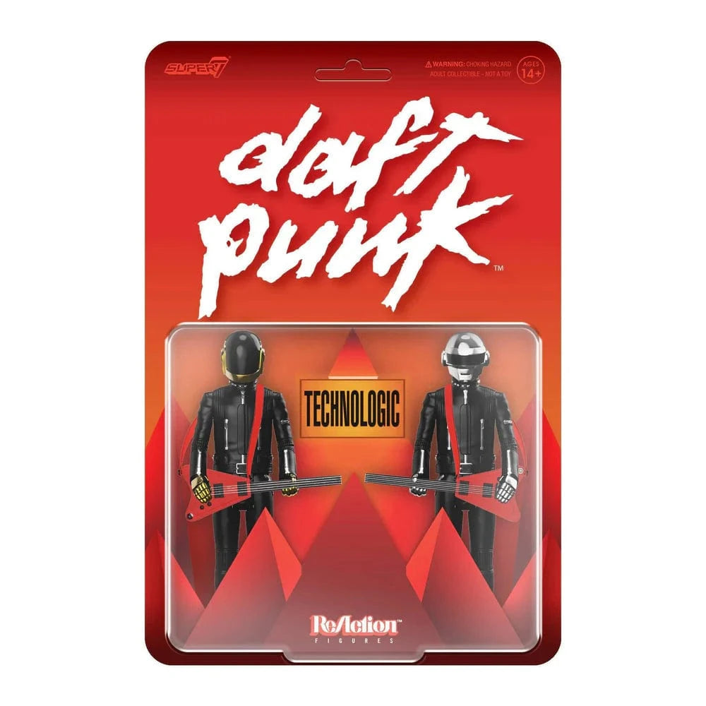 Daft Punk Human After All 2-pack Reaction Figure Set Super7