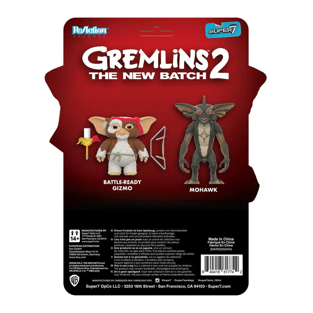 Gremlins Gizmo Battle Ready Card 3.75