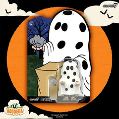 Charlie Brown (Ghost Sheet) Peanuts Reaction Figure Super7
