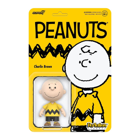 Charlie Brown - The Peanuts 3.75" Reaction Figure by Super7