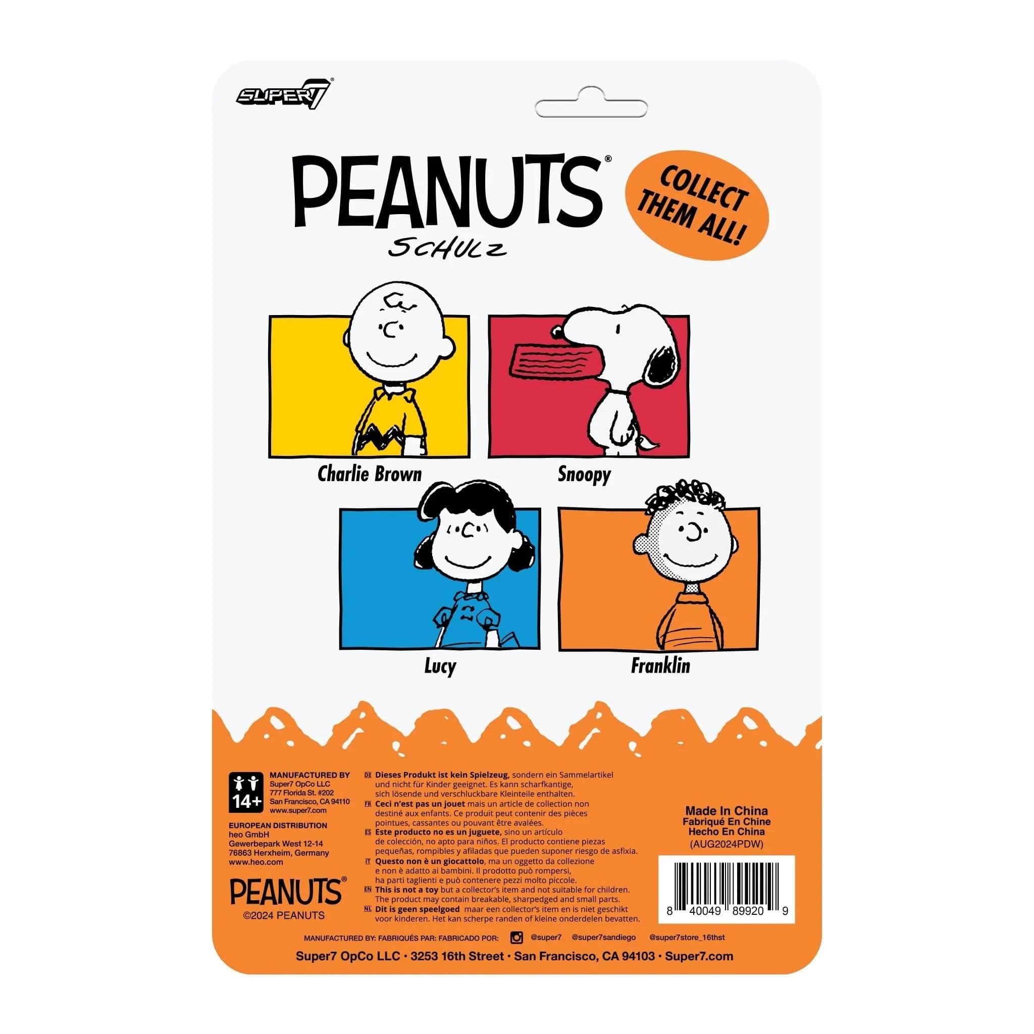 Franklin - The Peanuts 3.75