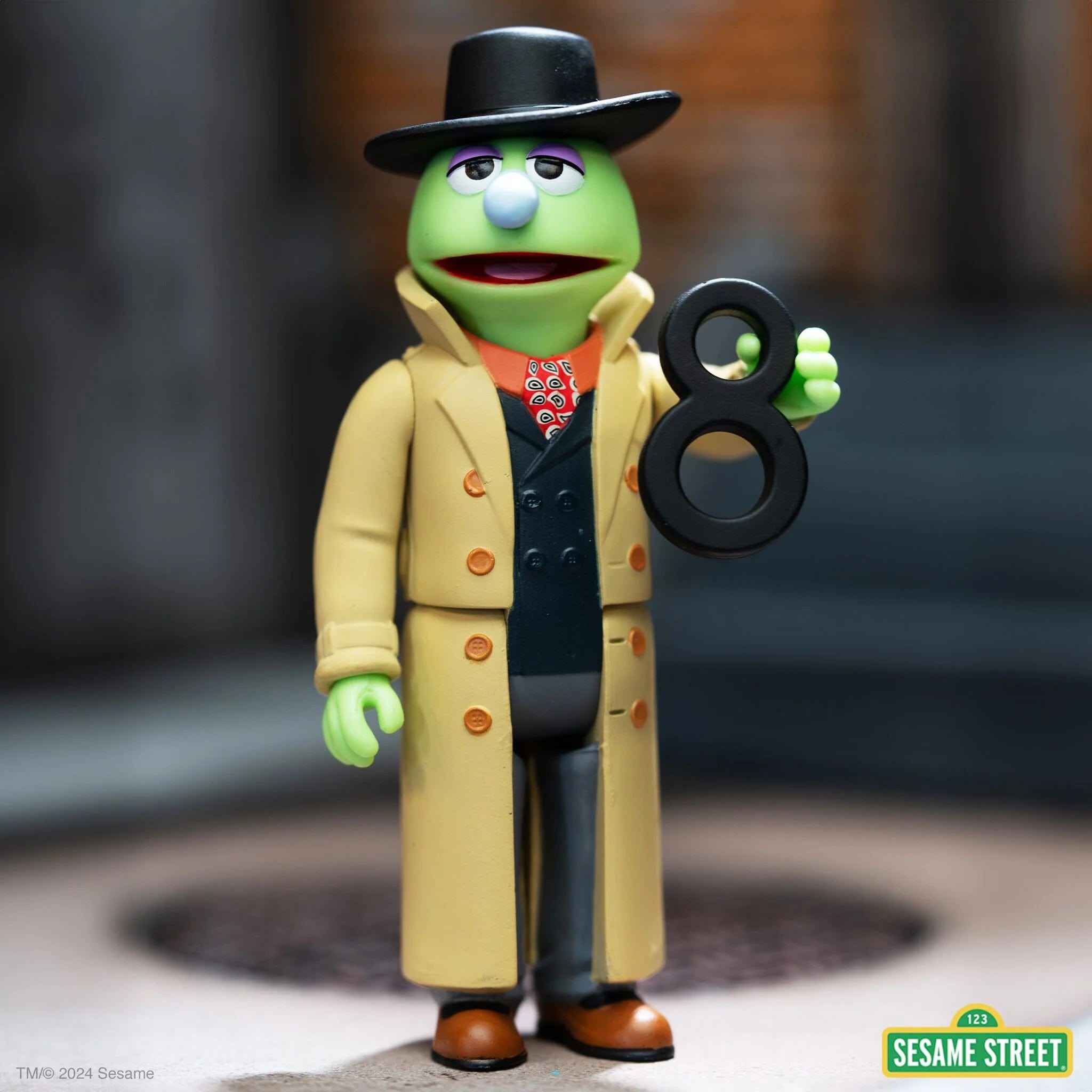 Lefty the Salesman - Sesame Street 3.75 Reaction Figure by Super7