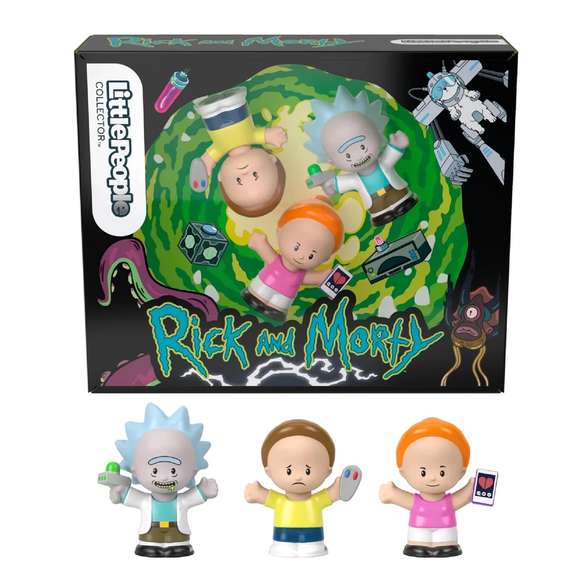 Rick and Morty Little People Collector Figure Set by Fisher-Price