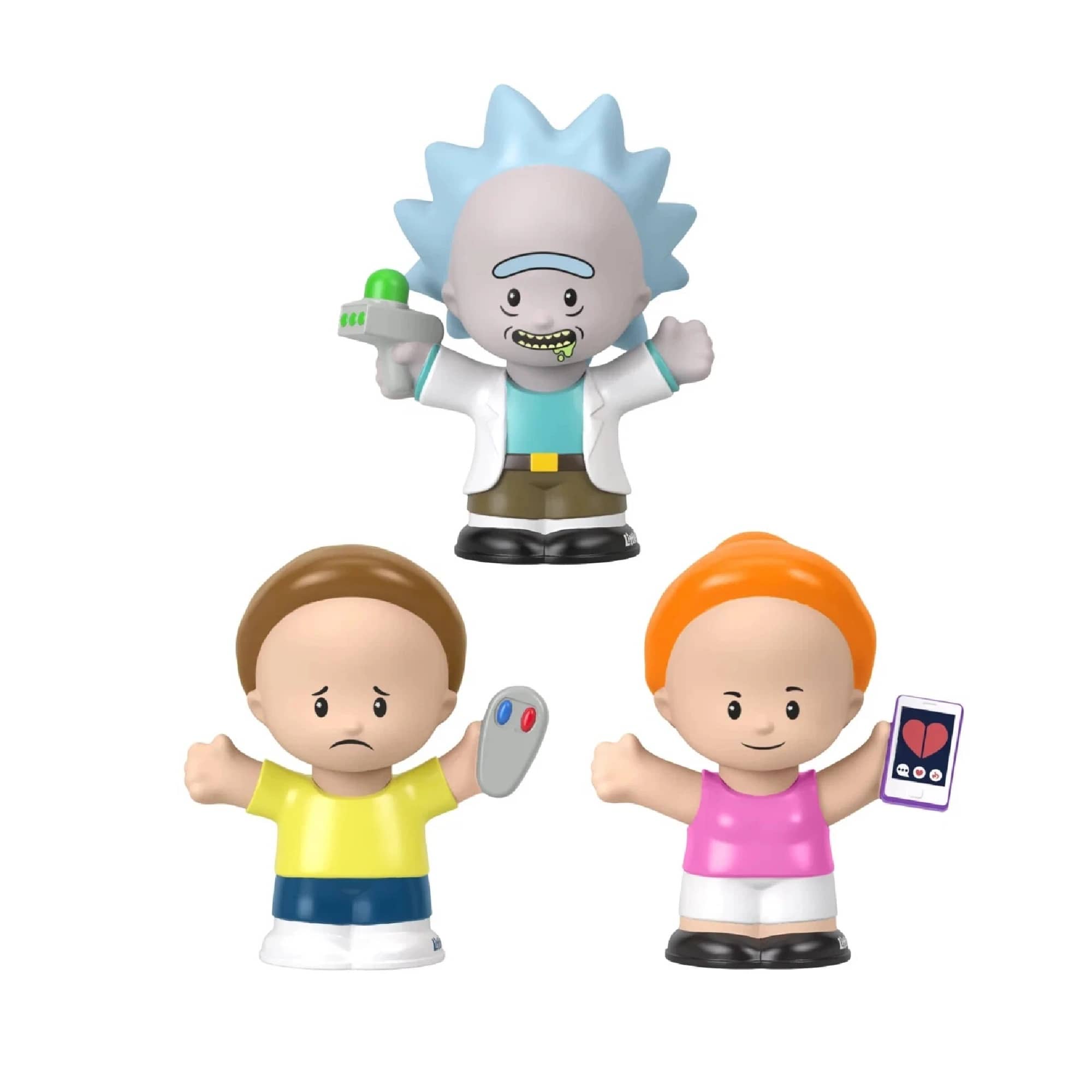 Rick and Morty Little People Collector Figure Set by Fisher-Price