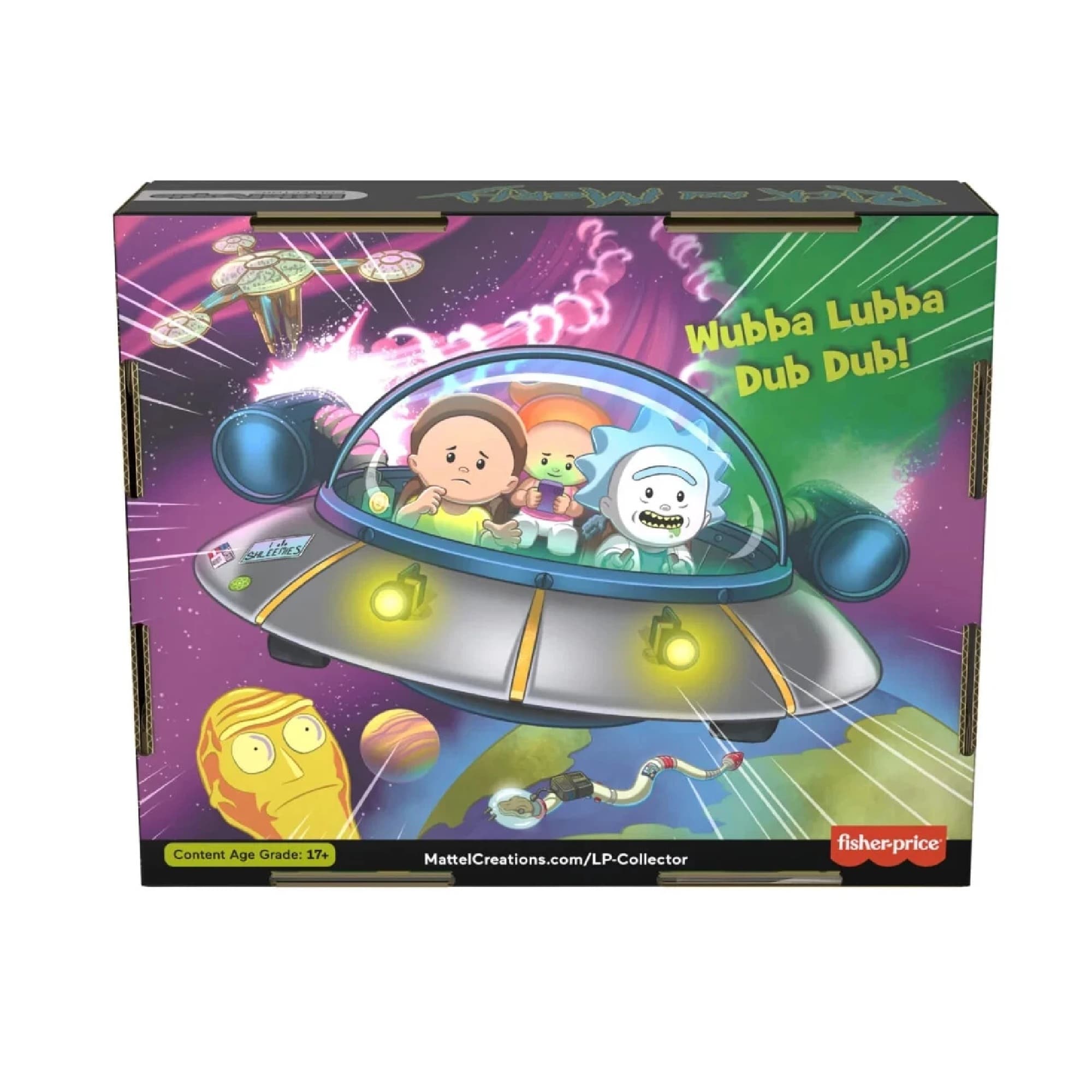 Rick and Morty Little People Collector Figure Set by Fisher-Price