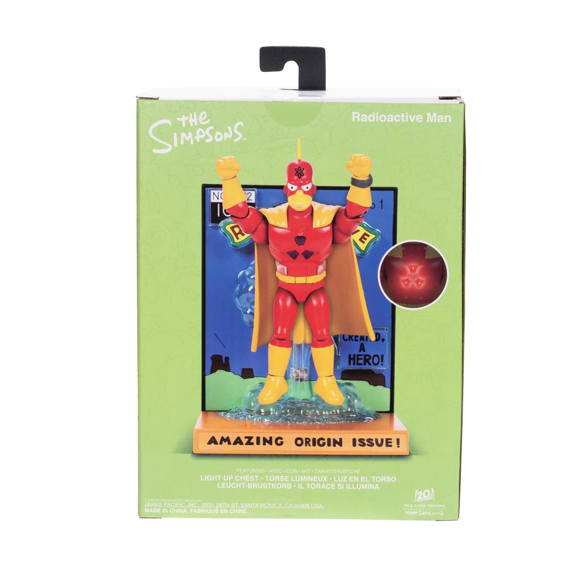 The Simpsons Radioactive Man Premium 5-Inch Figure by Jakks Pacific
