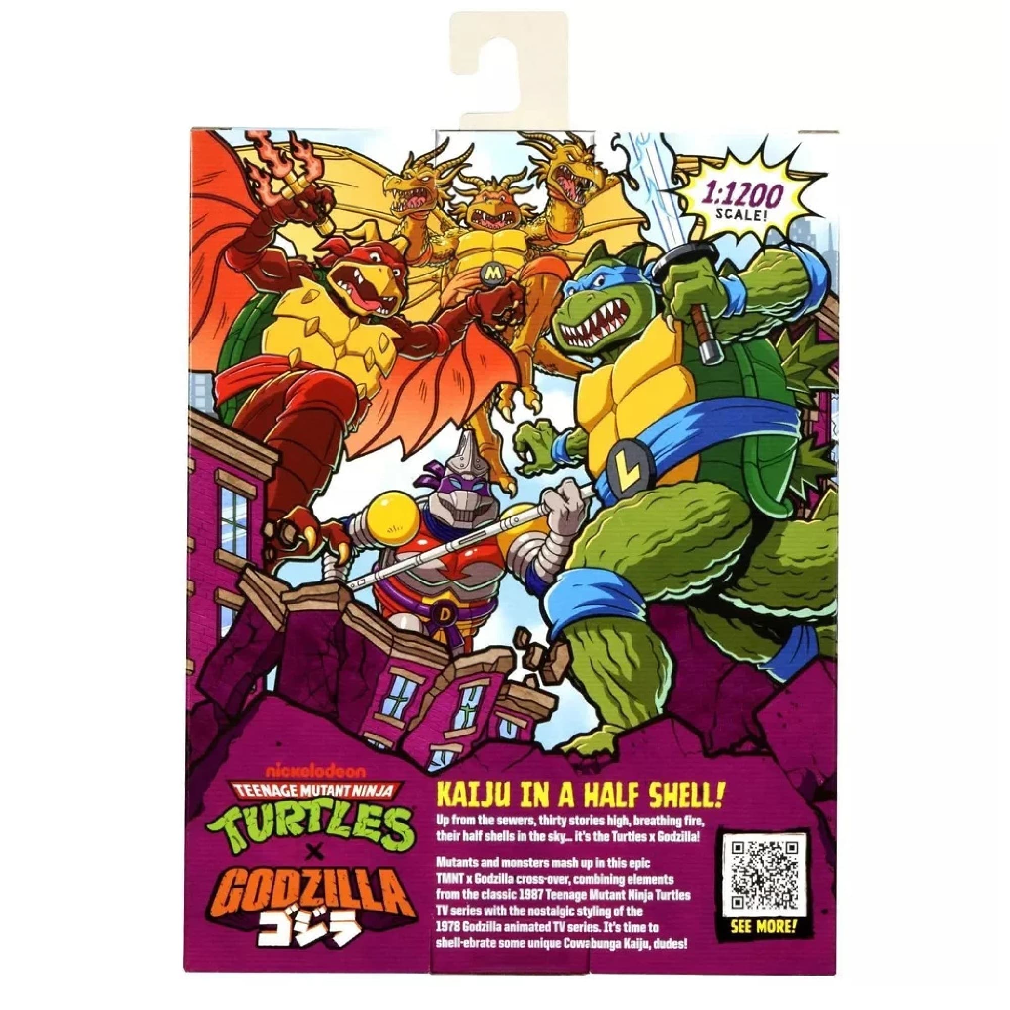 Raphael x Rodan - TMNT x Godzilla Action Figure with Accessories by Playmates Toys