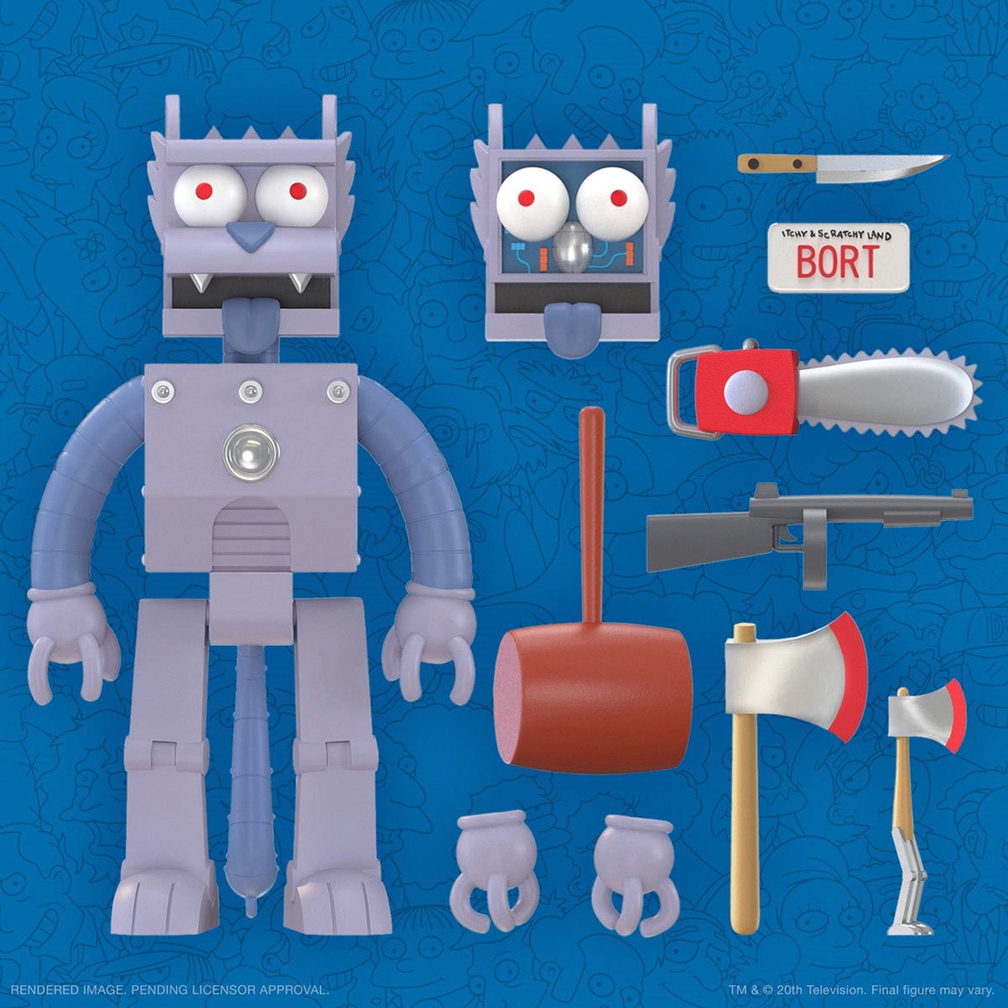 Robot Scratchy - The Simpsons Ultimates by Super7