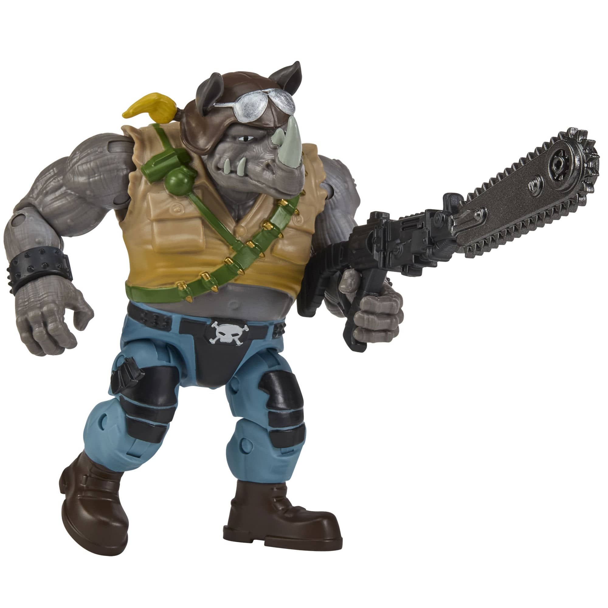 Rocksteady as Buzzer - TMNT x G.I. Joe Action Figure with Accessories by Playmates Toys