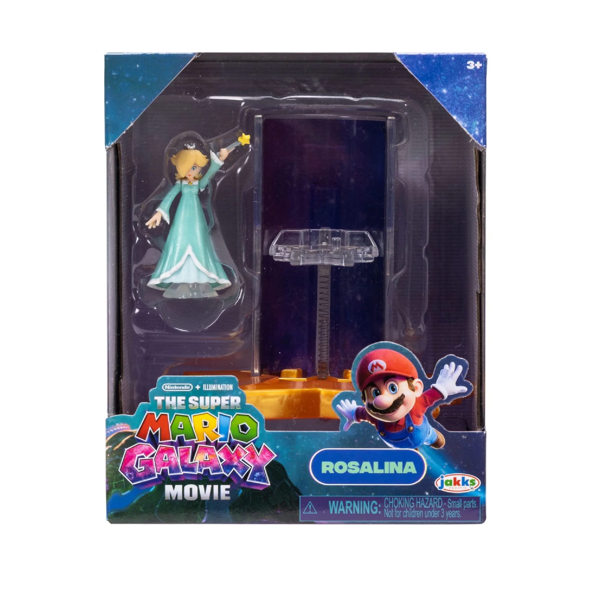 Rosalina 1.5-Inch Feature Mini Figure - Super Mario Galaxy Movie by JAKKS Pacific