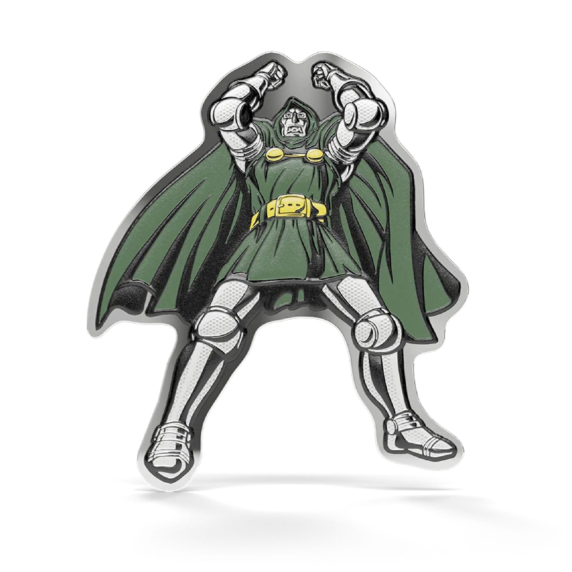 Marvel Doctor Doom, Master of Menace! SDCC Exclusive 1/2 oz Silver Collectible by Agoro