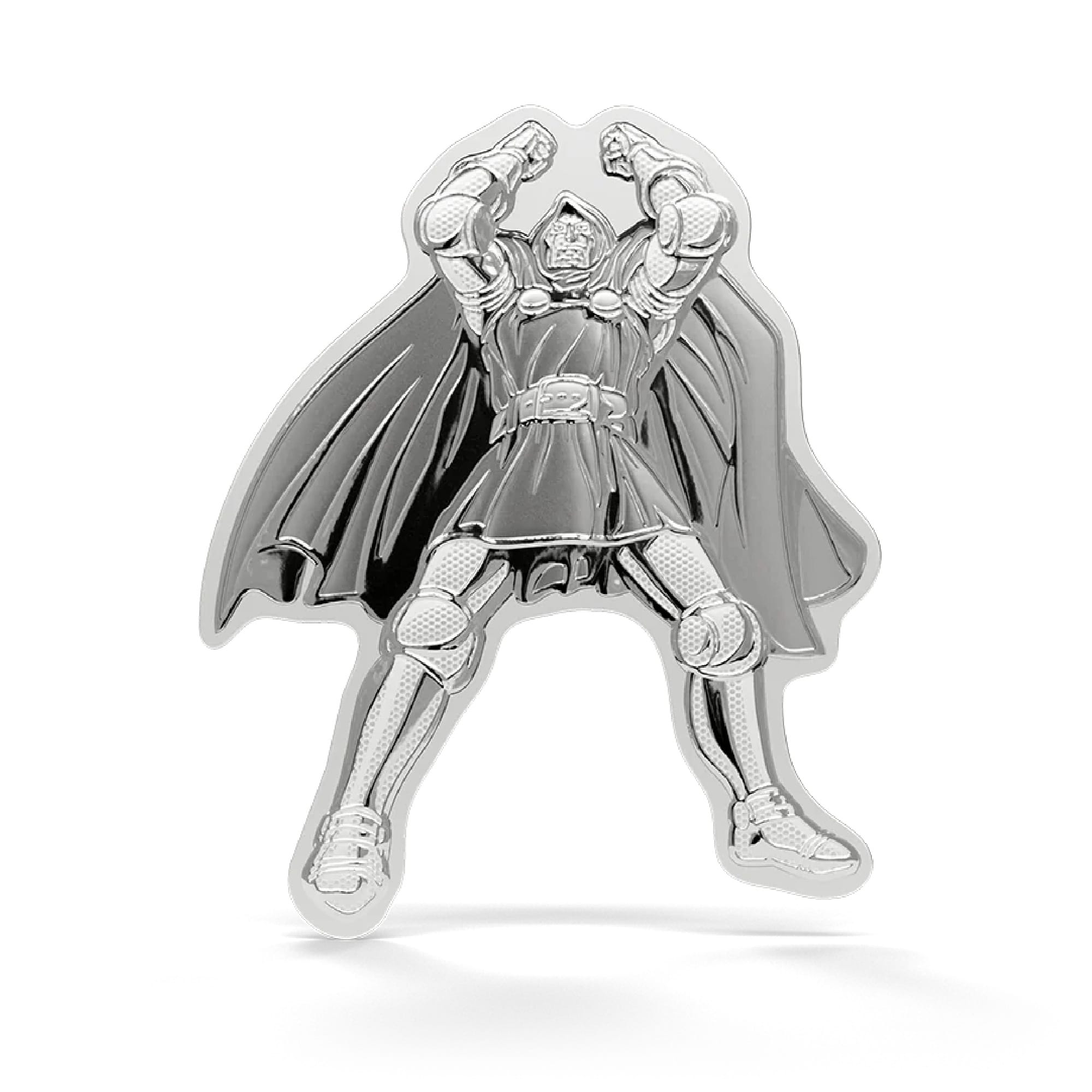 Marvel Doctor Doom, Master of Menace! SDCC Exclusive 1/2 oz Silver Collectible by Agoro