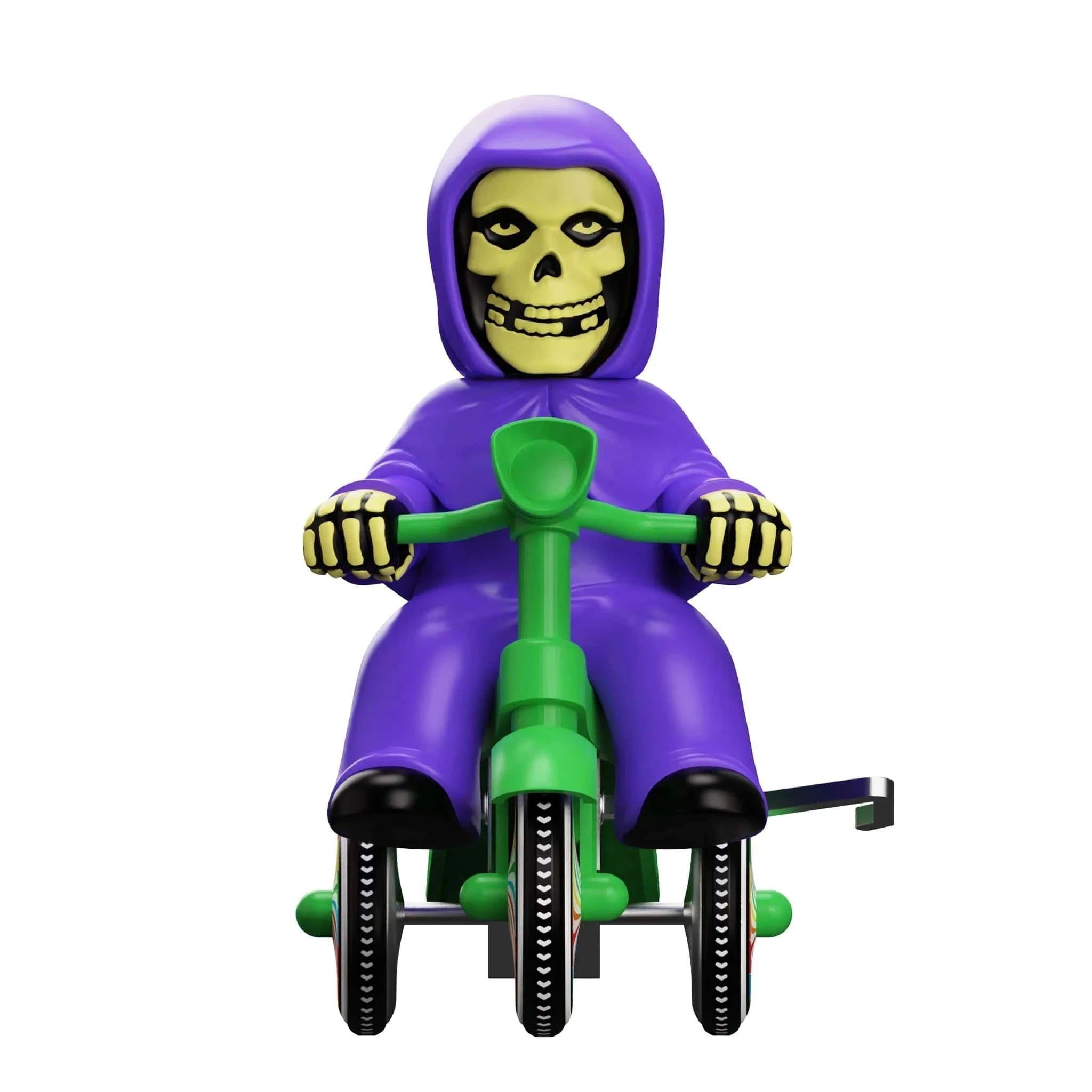 Misfits Fiend (Purple w/ Green Trike) Super Cycle by Super7